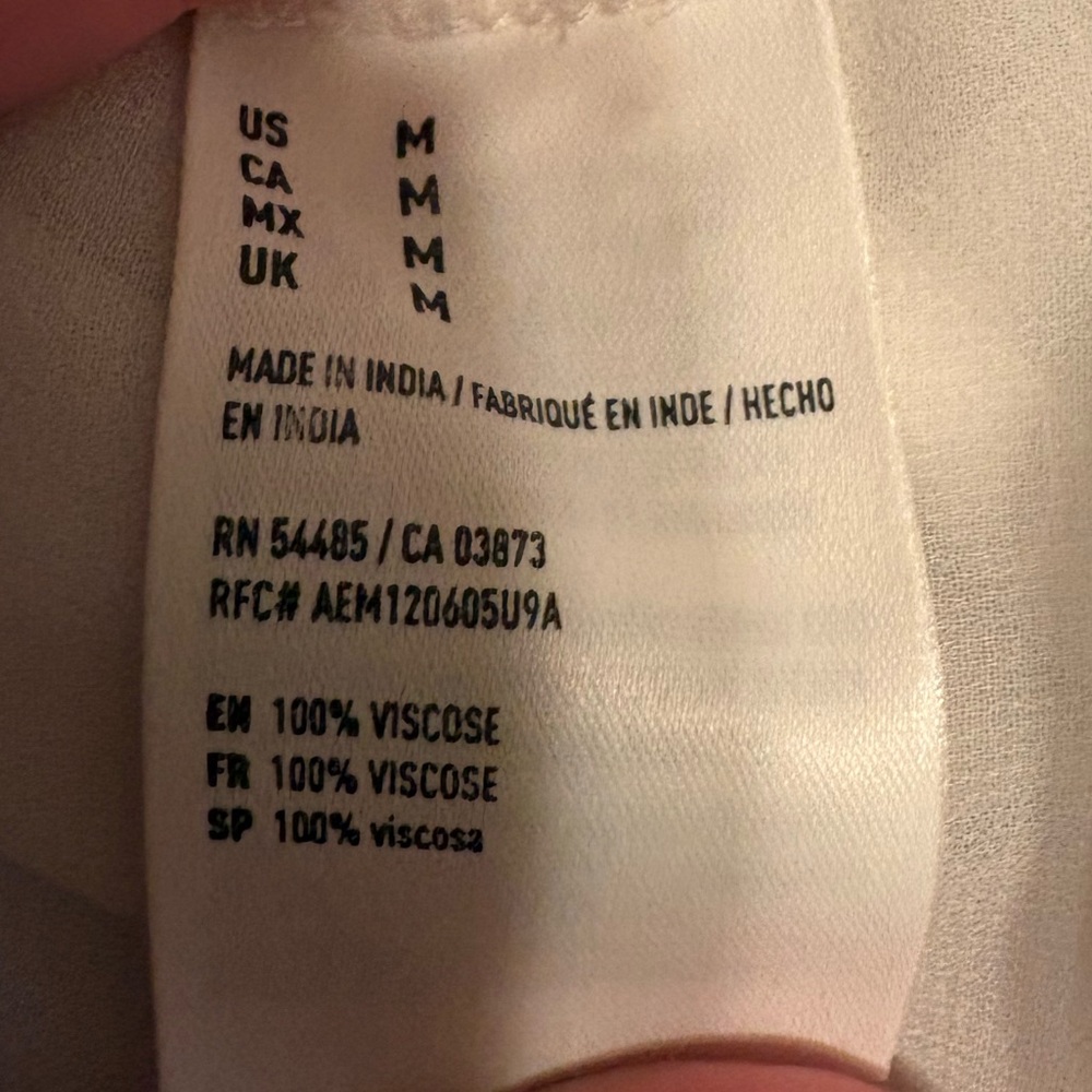 Blue and white striped dress from AE (size M) - Picture 6 of 7